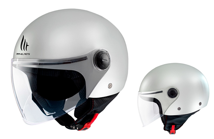 CASCO MOTO MT JET OF501B STREET S SOLID A0 BLANCO XS 22-06